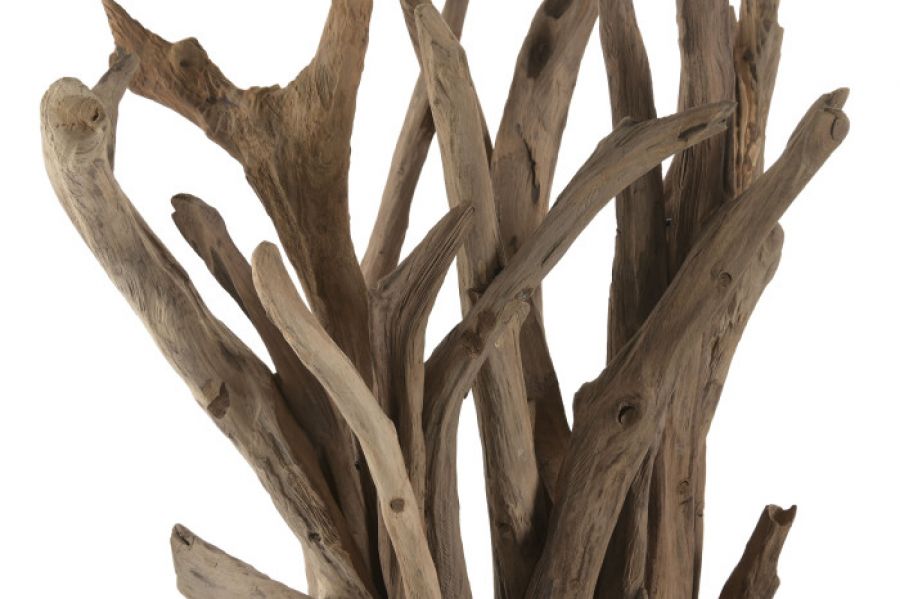 Lampa ścienna Kinkiet Woodland drewniany - Item International
