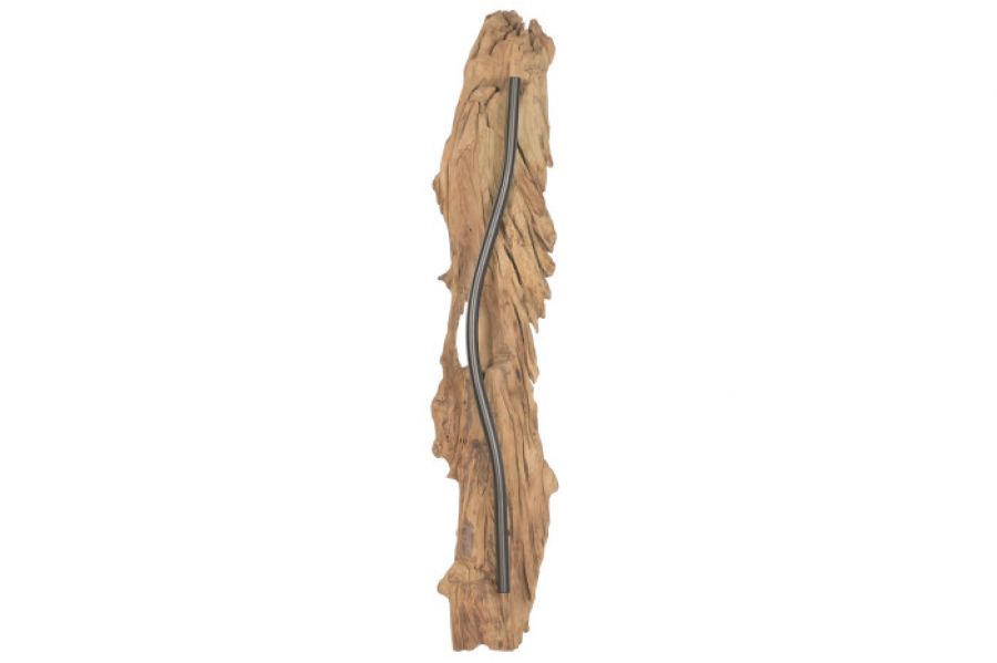 Lampa ścienna Kinkiet Woodland drewniany 150 cm - Item International