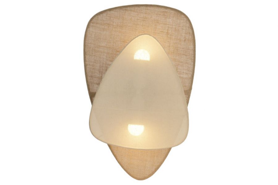 Lampa ścienne Pebble Linen 51 cm