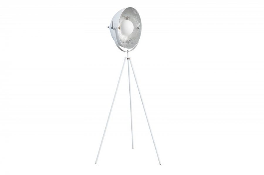 Lampa Spot Studio 140 cm biała & srebrna - Invicta Interior
