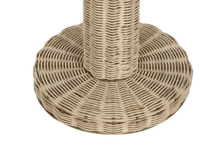 Lampa stojąca z rattanu – naturalny design 149 cm - Item International