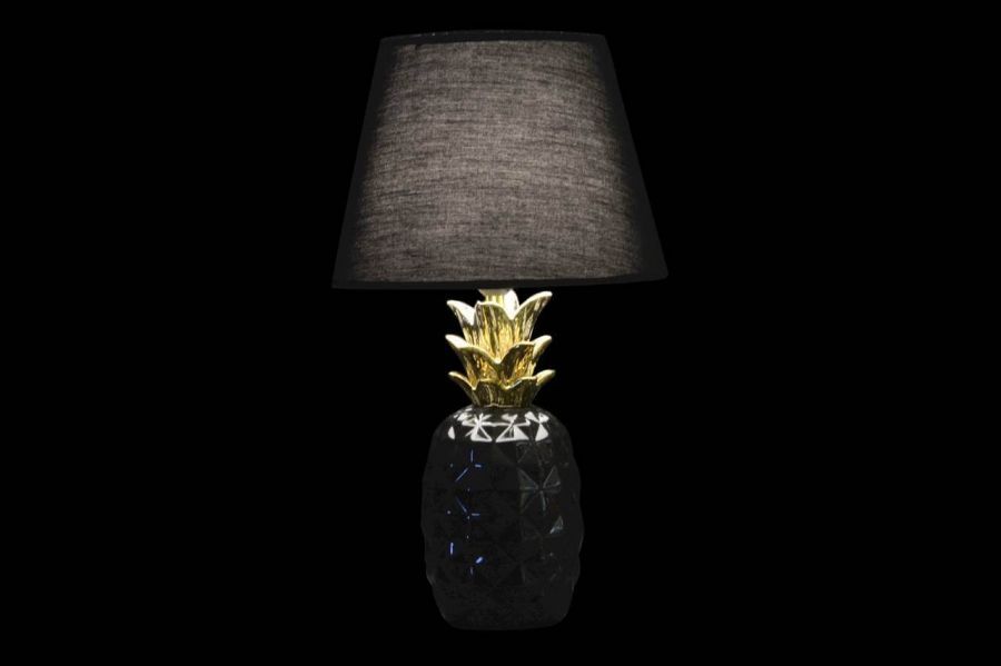 Lampa stołowa Ananas czarna