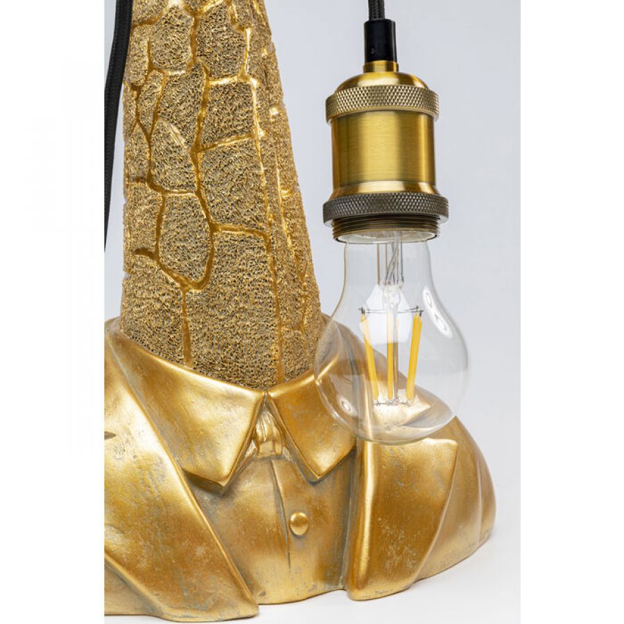 Lampa stołowa Animal Giraffe złota - Kare Design