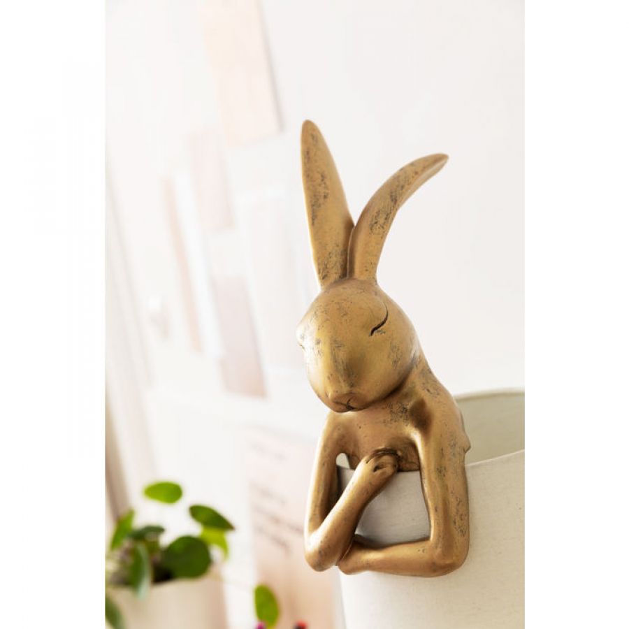 Lampa stołowa Animal Rabbit złota 68cm - Kare Design