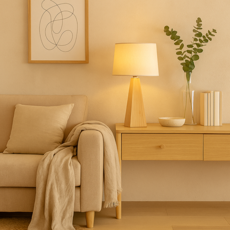 Lampa stołowa Bamboo Tower  - Item International