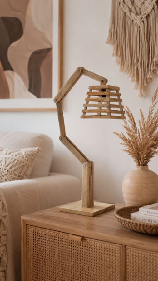 Lampa stołowa Basket - Inart