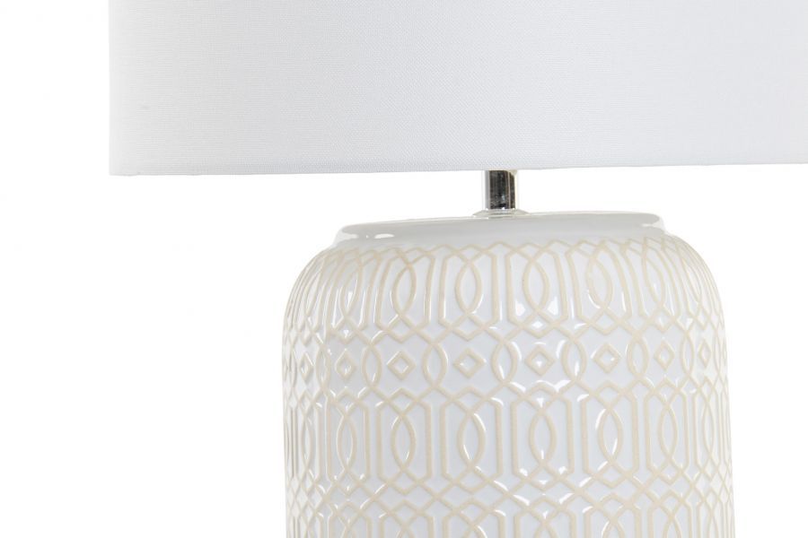 Lampa stołowa ceramiczna Elegant