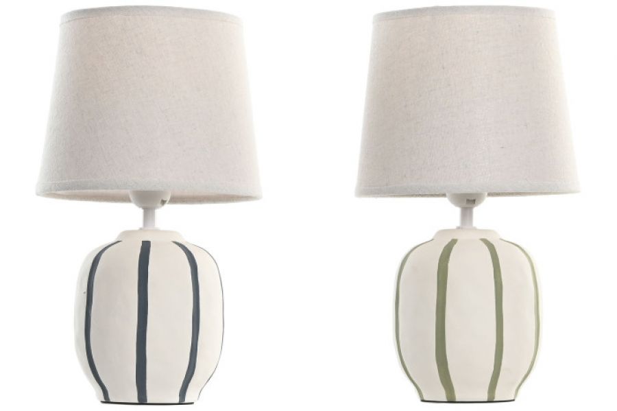 Lampa stołowa ceramiczna Stripes
