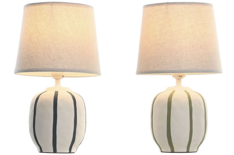 Lampa stołowa ceramiczna Stripes