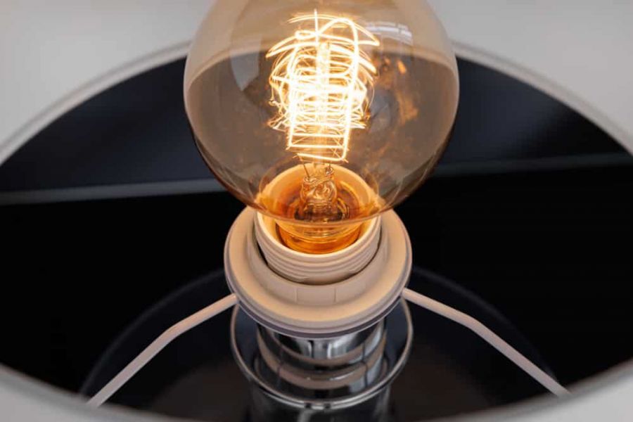 Lampa stołowa Classic II szkło z recyklingu - Invicta Interior