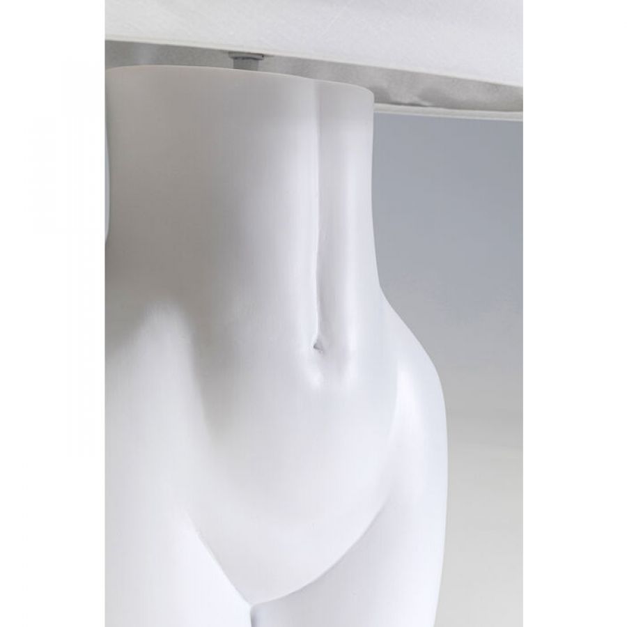 Lampa stołowa Donna Body biała - Kare Design