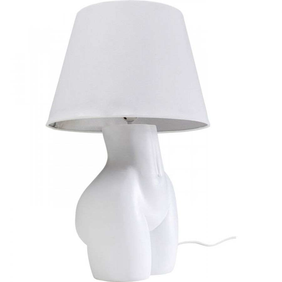 Lampa stołowa Donna Body biała - Kare Design