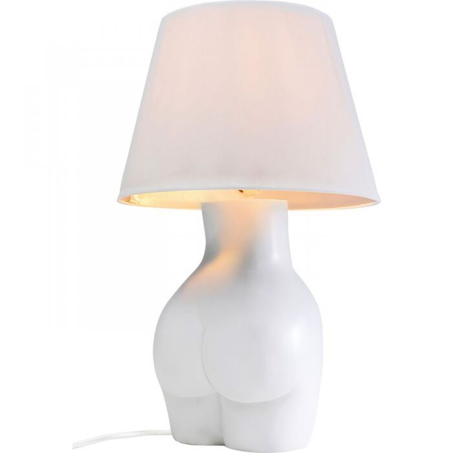 Lampa stołowa Donna Body biała - Kare Design