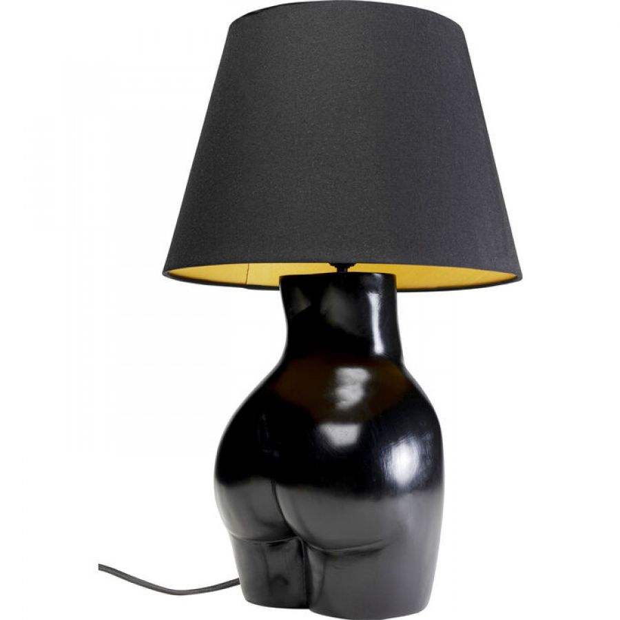 Lampa stołowa Donna Body czarna - Kare Design