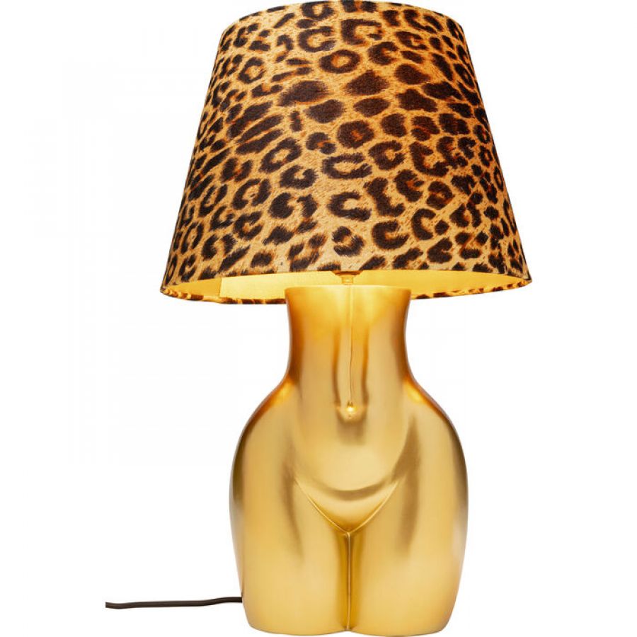 Lampa stołowa Donna Body Leopard  - Kare Design