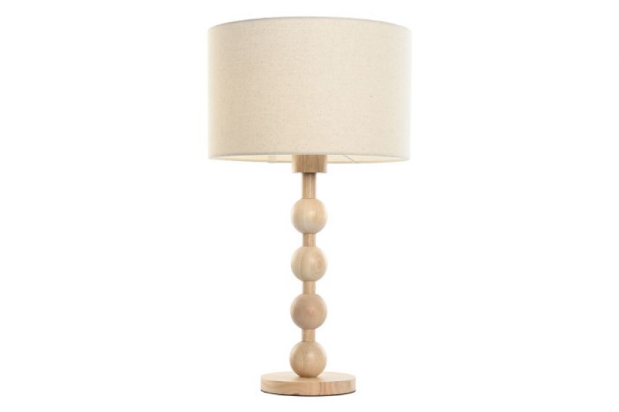 Lampa stołowa drewniana Calm