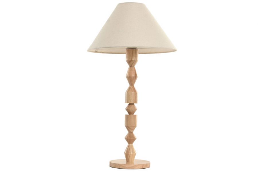 Lampa stołowa drewniana Modern