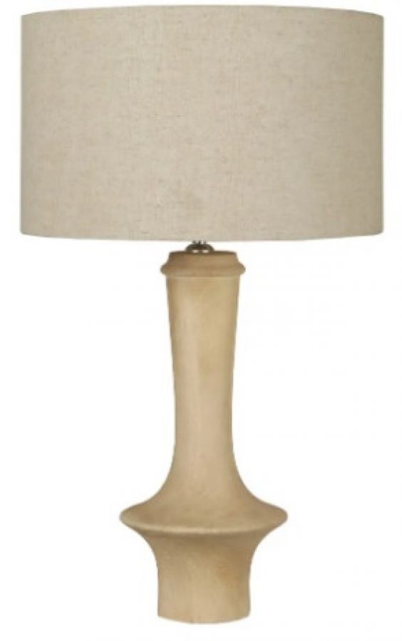 Lampa stołowa Dune z drewna mango - Item International