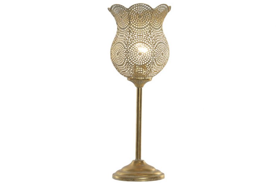 Lampa stołowa Golden Lotus 