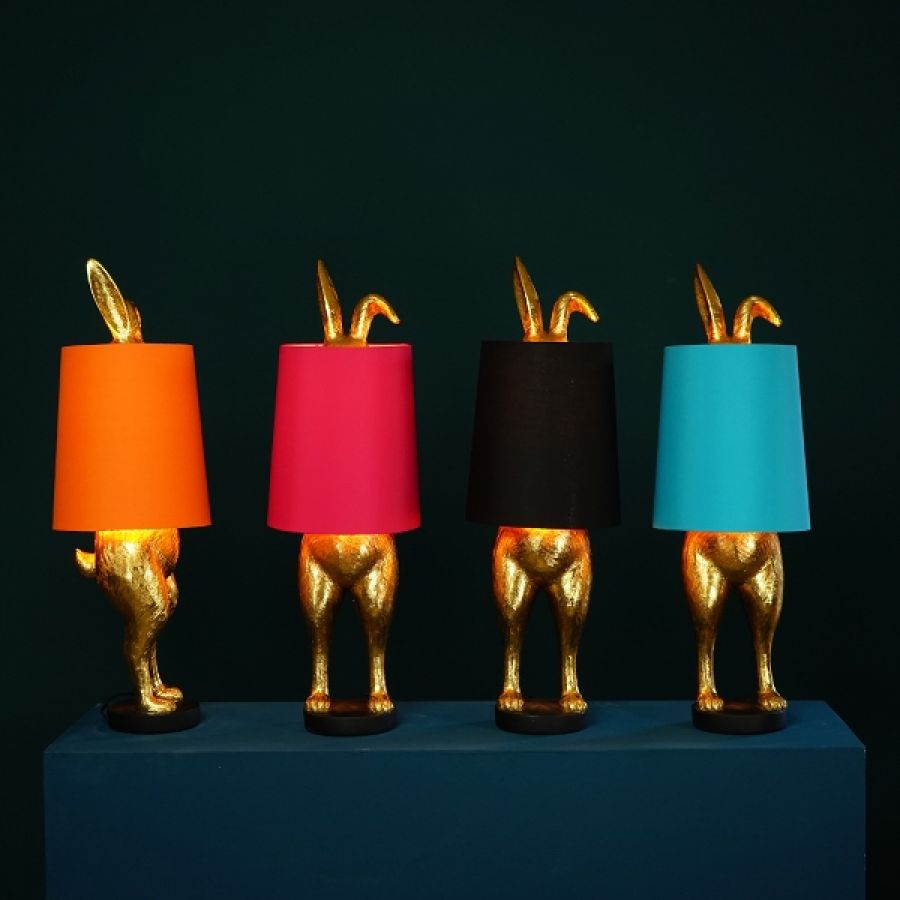 Lampa stołowa Hiding Bunny orange - Werner Voss