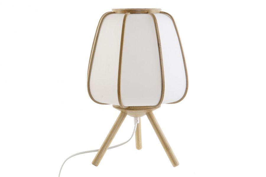Lampa stołowa Japandi bambus