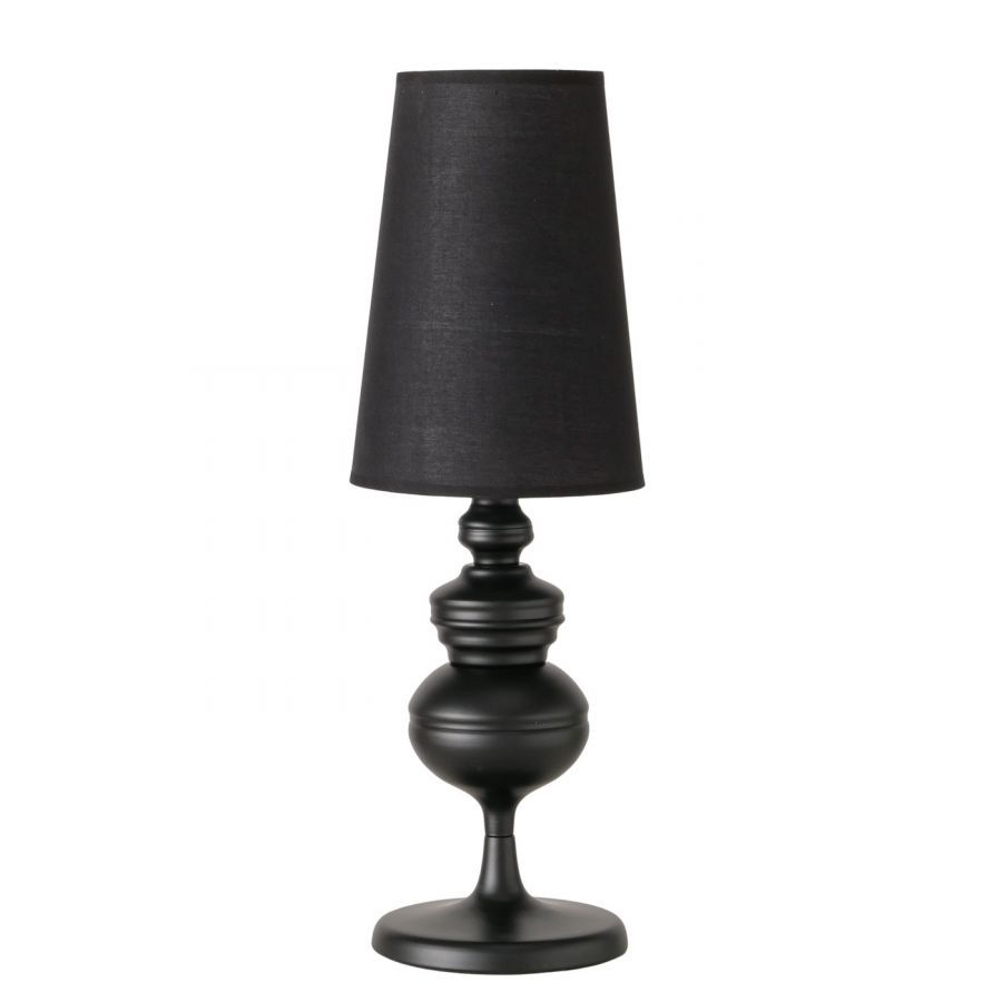 Lampa stołowa Josephine czarna matowa - Boltze