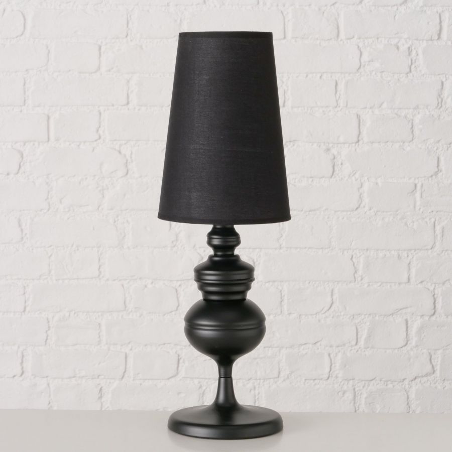 Lampa stołowa Josephine czarna matowa - Boltze