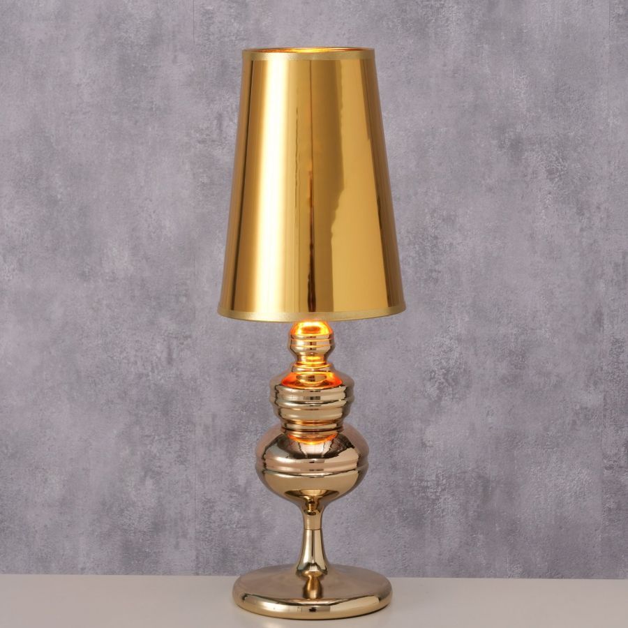 Lampa stołowa Josephine złota - Boltze