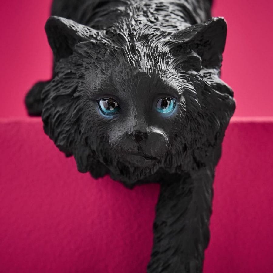 Lampa stołowa Kot Chichi czarny 