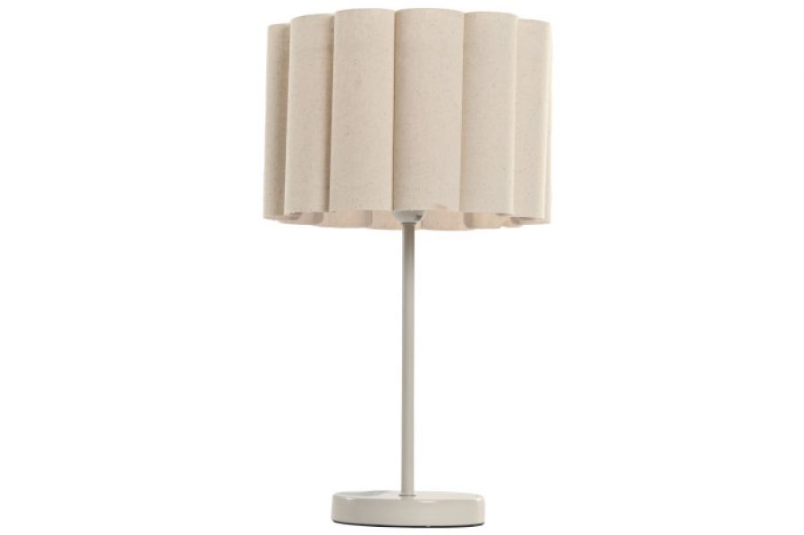 Lampa stołowa Linen Form ecru