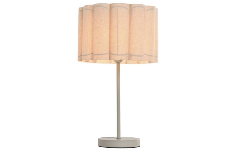Lampa stołowa Linen Form ecru