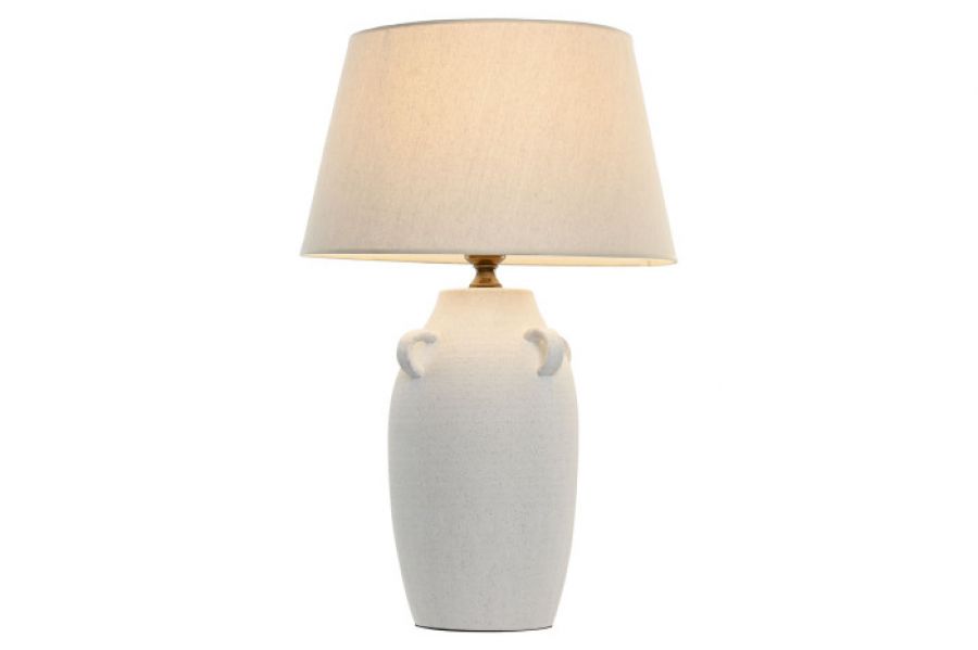 Lampa stołowa Mediterranean biała 64 cm