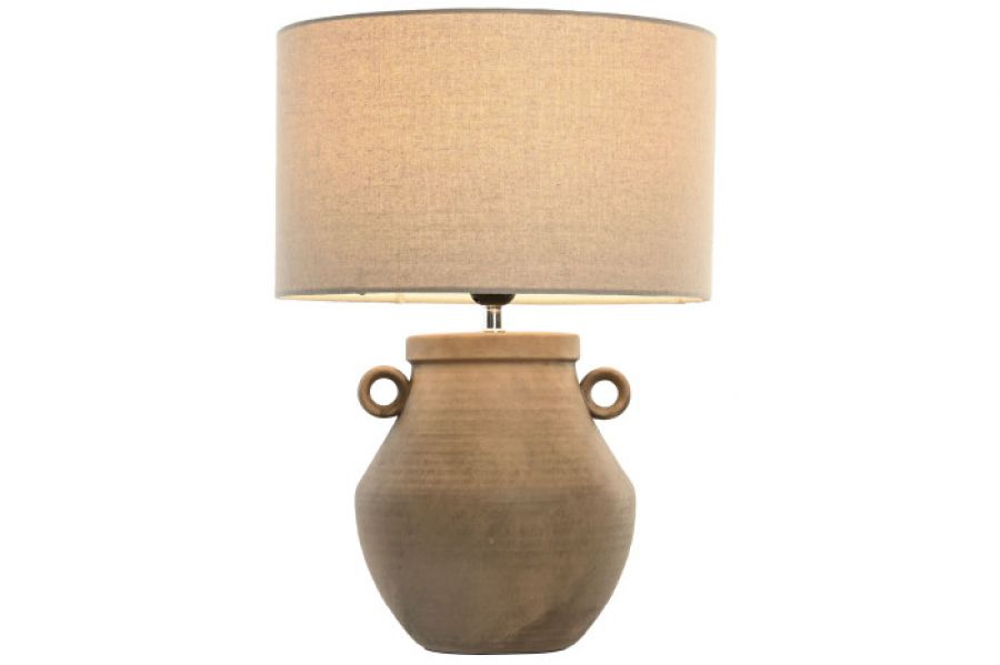 Lampa stołowa Mediterranean brązowa 48 cm