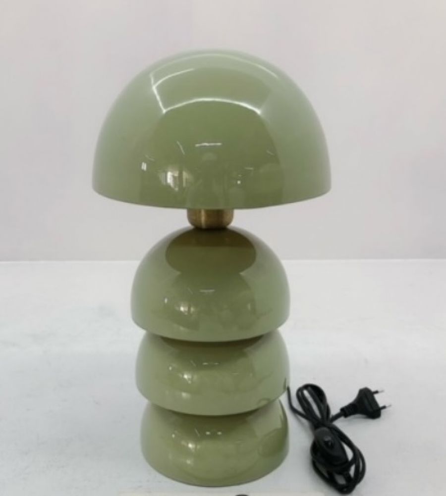 Lampa stołowa Mushroom zielona Iguana