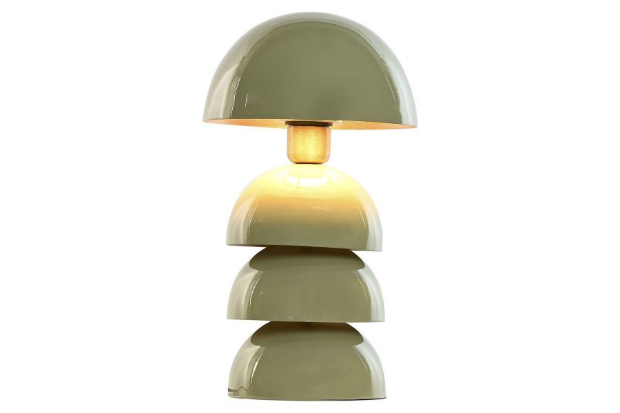 Lampa stołowa Mushroom zielona Iguana