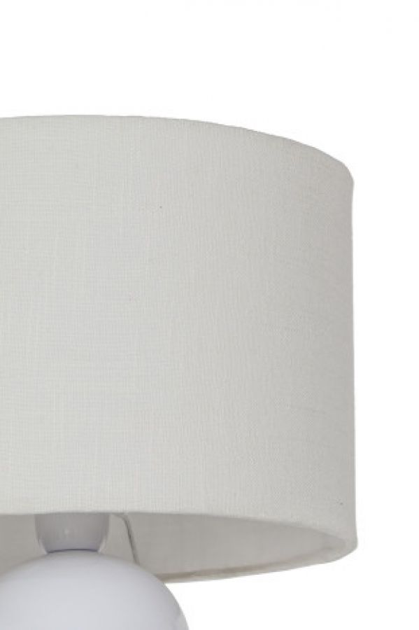 Lampa stołowa Pearl white - Item International