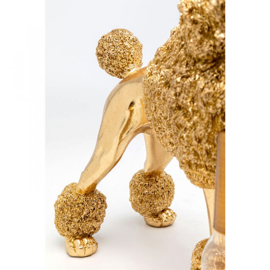 Lampa stołowa Pudel złota - Kare Design