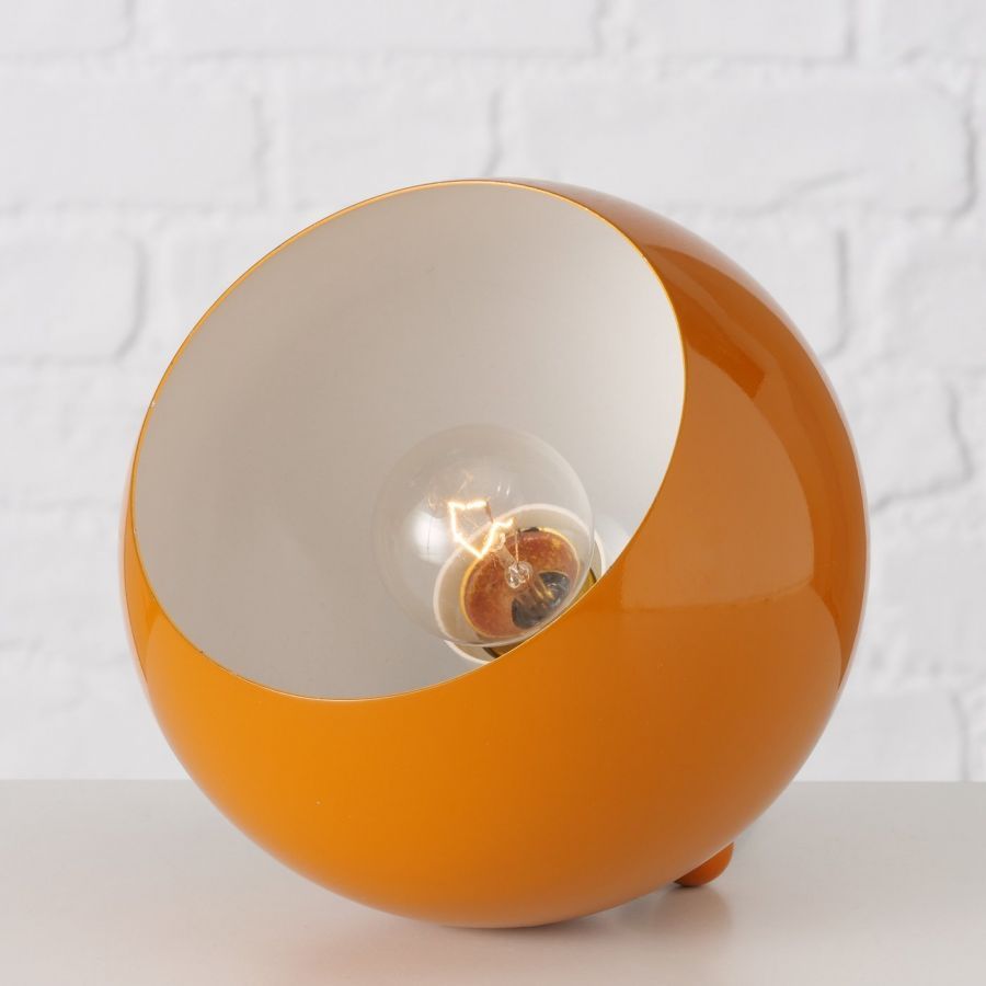 Lampa stołowa Retro pomarańczowa - Boltze