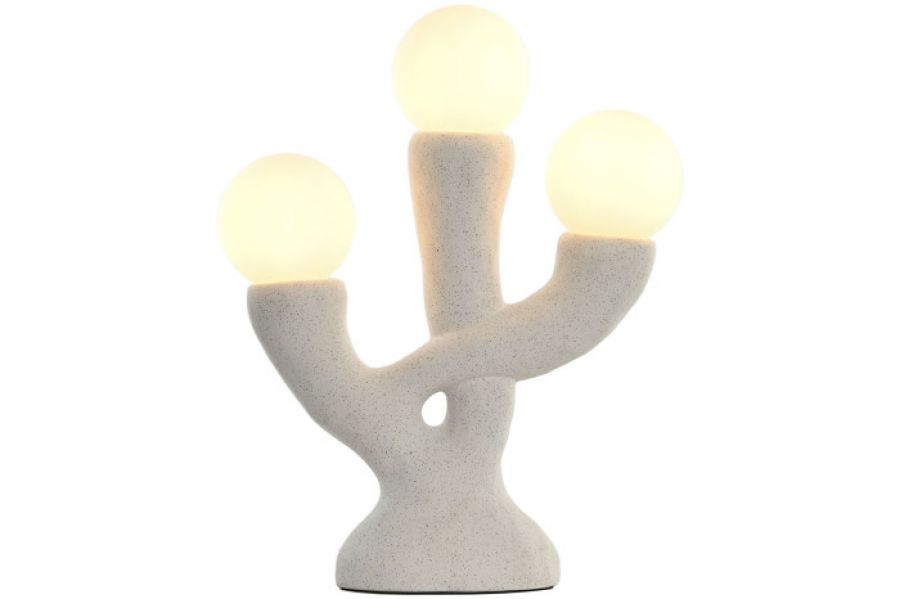 Lampa stołowa Riviera Trio biała