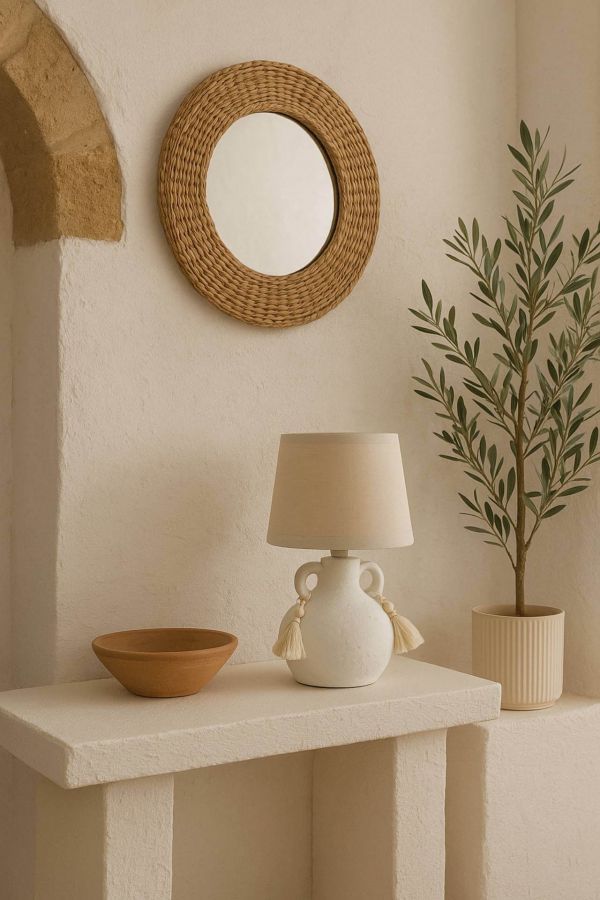 Lampa stołowa Santorini zdobiona - Item International