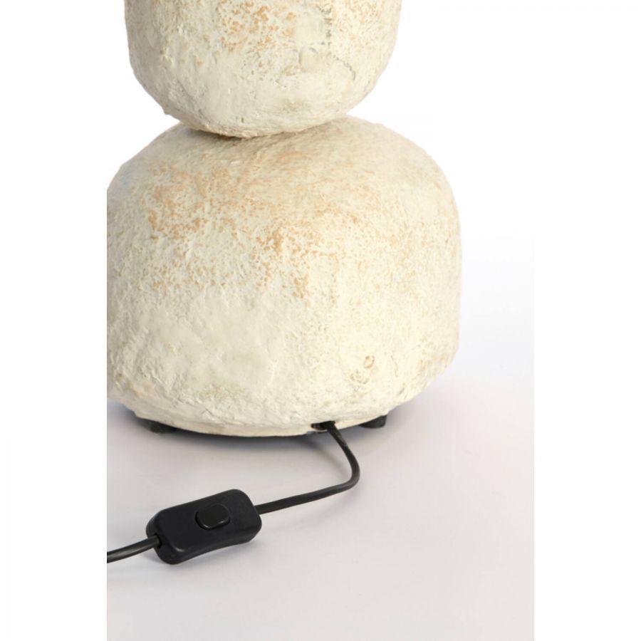 Lampa stołowa Tavira cream 72 cm  - Light & Living