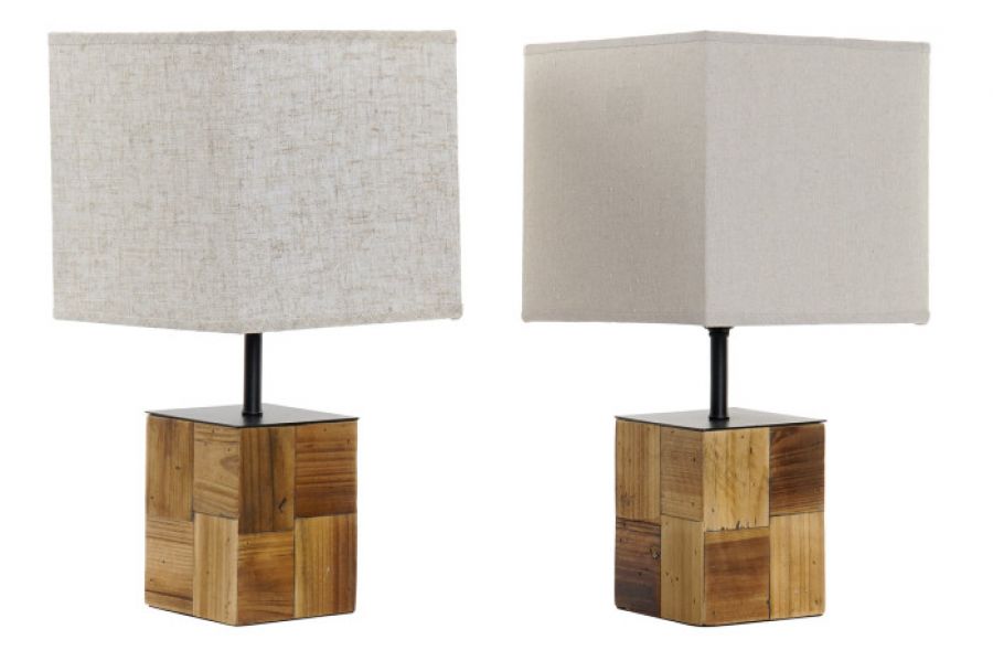 Lampa stołowa Wood Mosaic 40 cm 