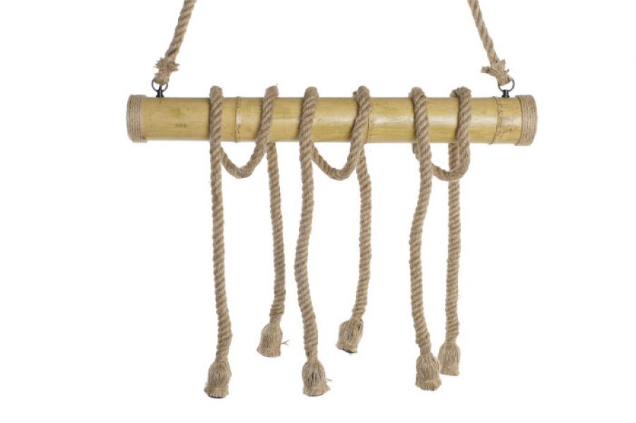 Lampa sufitowa Bamboo boho 6  - Item International