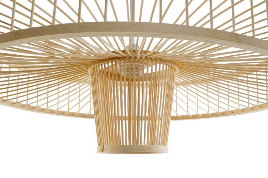Lampa sufitowa bambusowa 70 cm