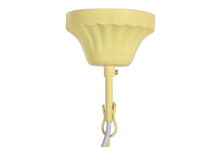 Lampa sufitowa Boho z drewnianymi perłami natur 73 cm - Item International