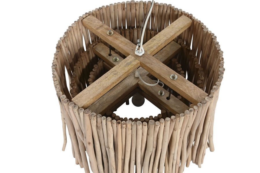 Lampa sufitowa Boho z eukaliptusa - Item International