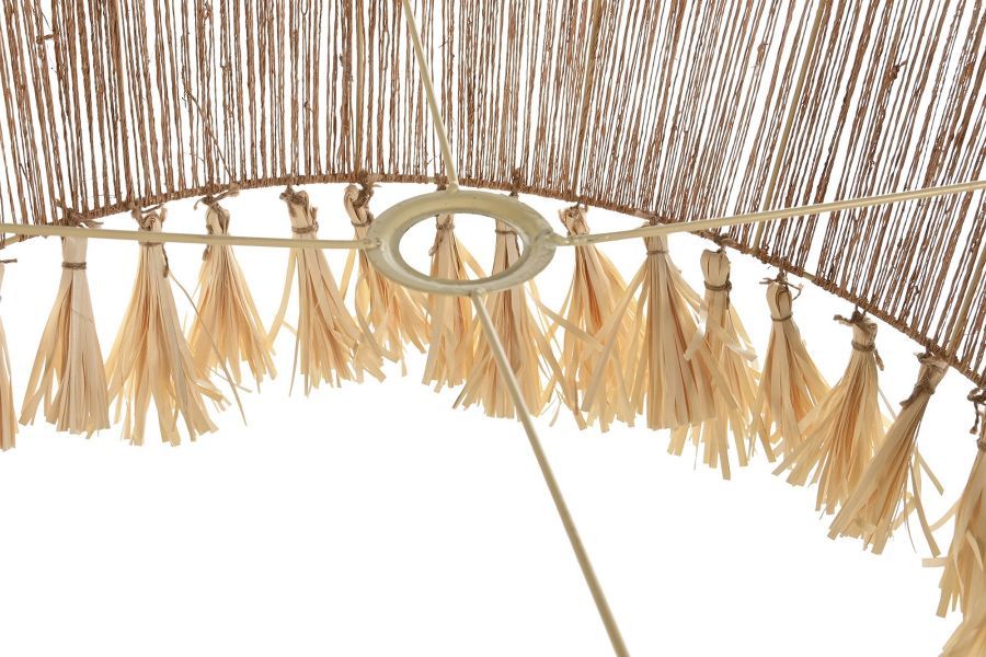 Lampa sufitowa Boho z frędzlami