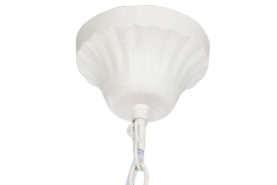 Lampa sufitowa Celebrate kandelabr z drewnianymi perłami - Item International