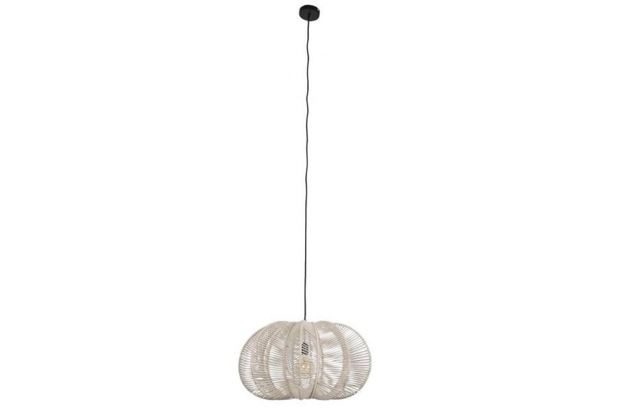 Lampa sufitowa Hokkaido beżowa 60 cm