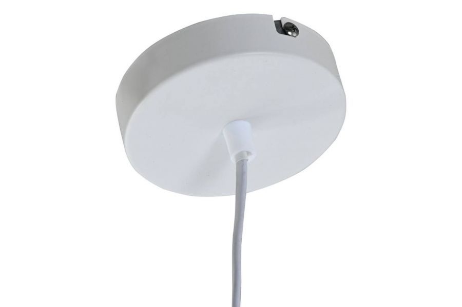 Lampa sufitowa Japandi biała 40 cm